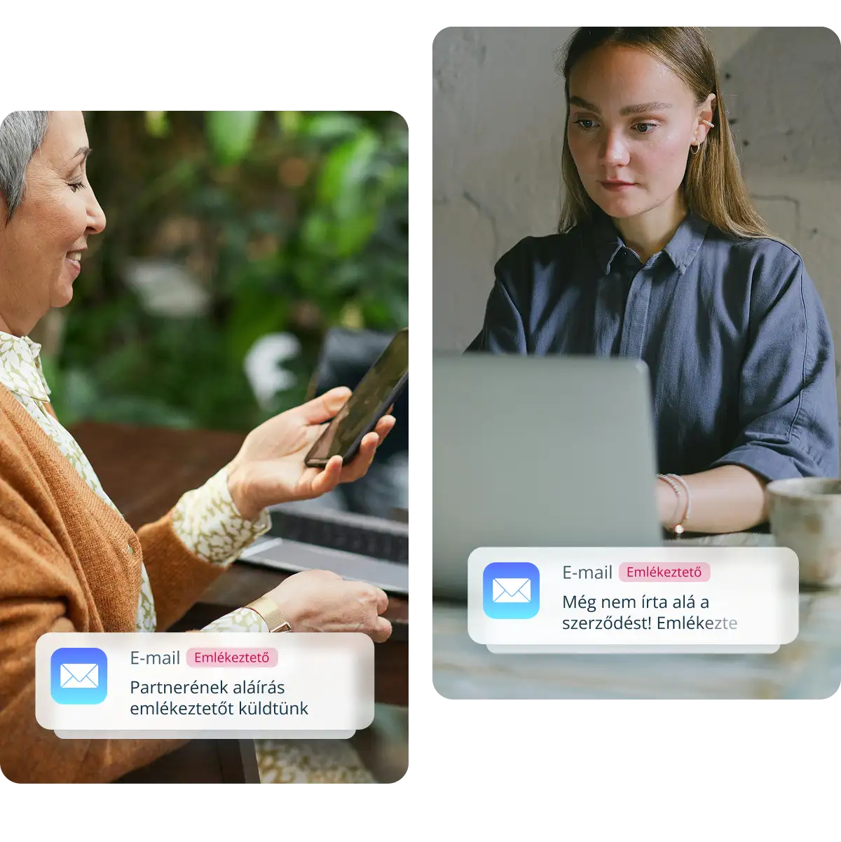 Følg med i, hvad der sker med din kontrakt - i realtid