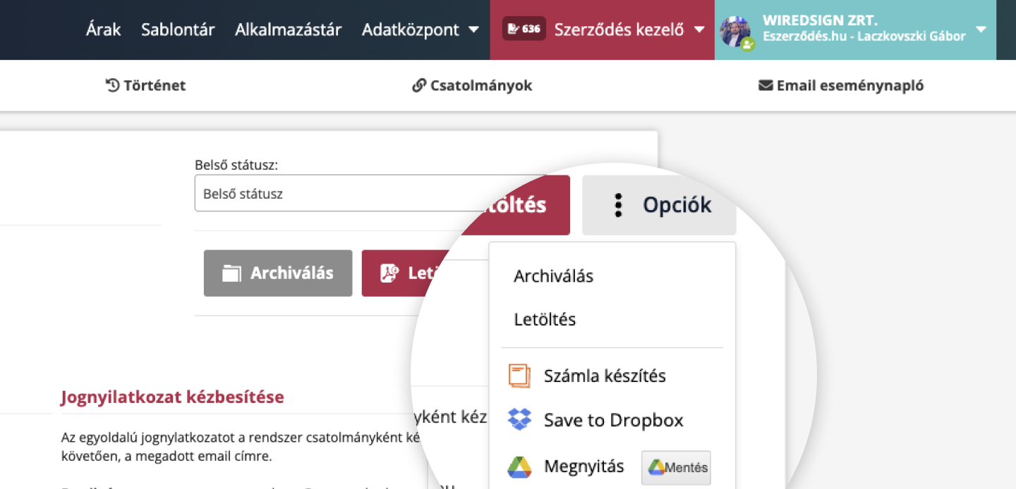 Integration af Invoice.com
